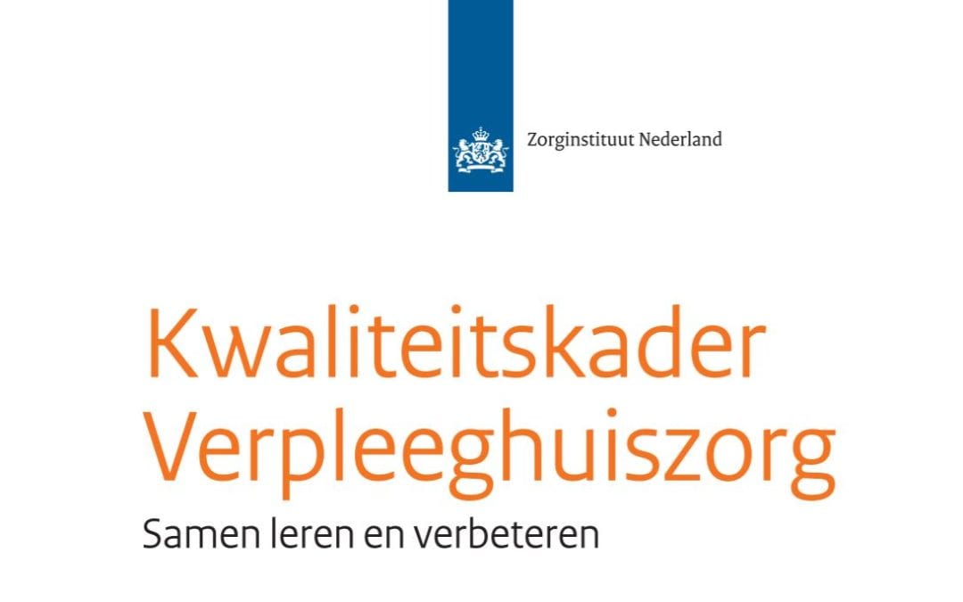 Stuurgroep Kwaliteitskader Verpleeghuiszorg neemt verzoeken SPOT over