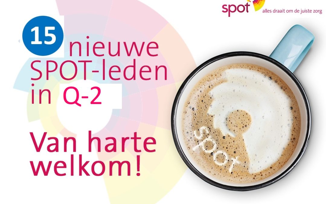 15 nieuwe SPOT-leden in 2e kwartaal 2021
