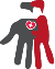 Handjes logo Thuiszorg Gezellig kleiner